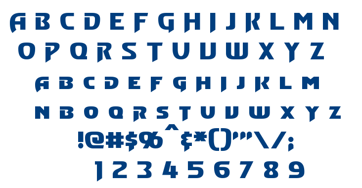 Convoy font