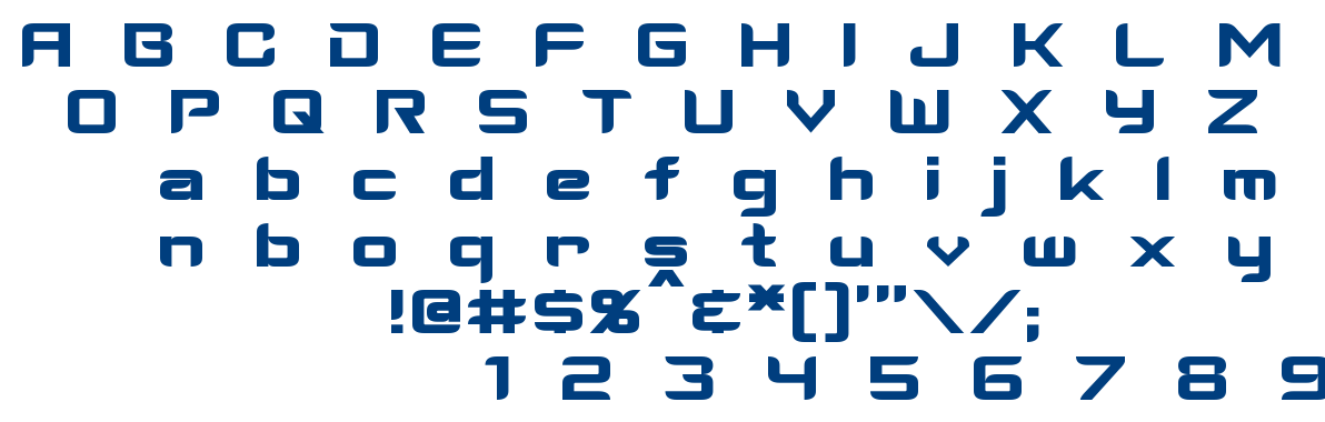 Cyberverse font