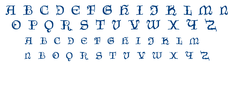 Czech Gotika font