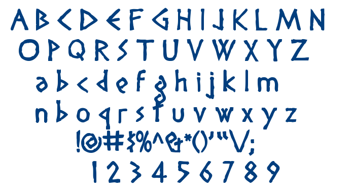 Diogenes font