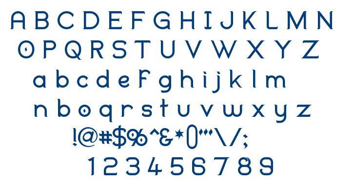 Duralith font