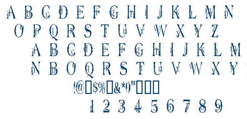 Dyers Eve font