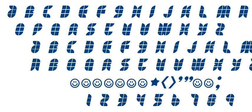 Eat your heart out font