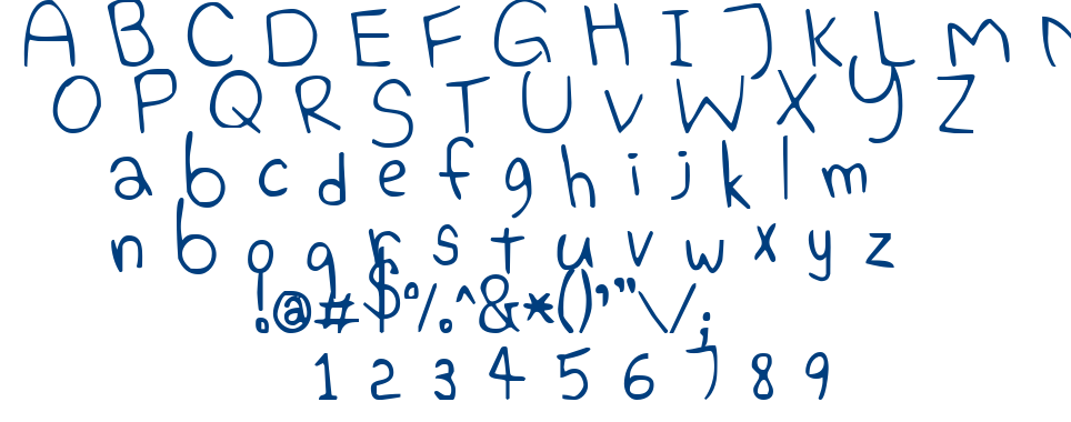 Elephant Hiccups font