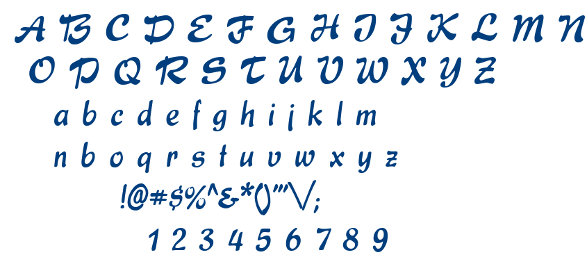 Express font