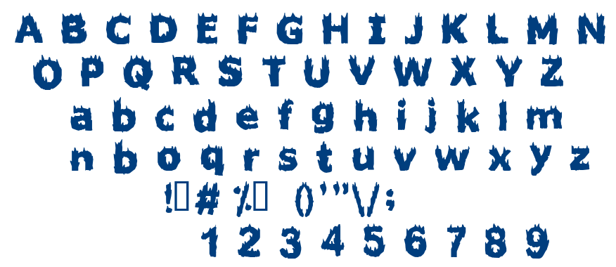Firestarter font