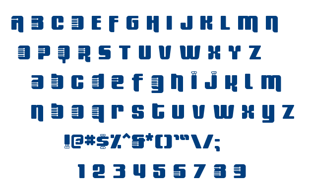 Fresh Bionik font