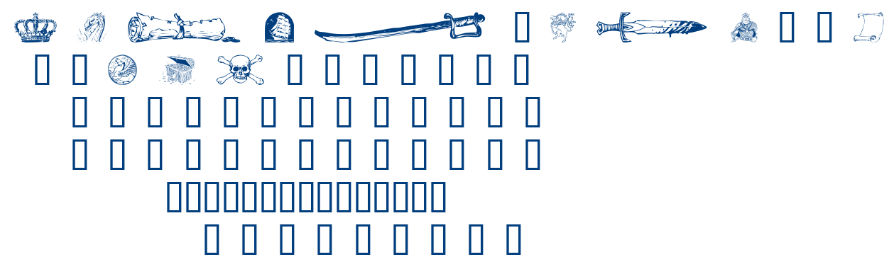 Fantasy Clipart 2 font