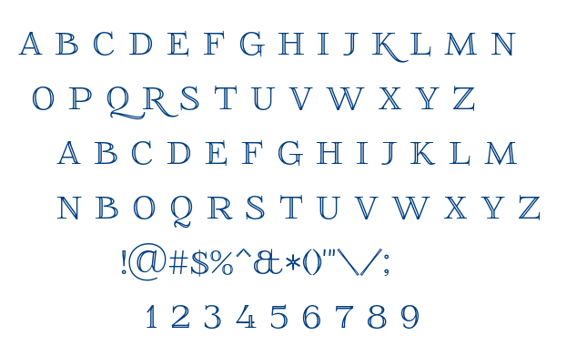 Foglihten No 01 font