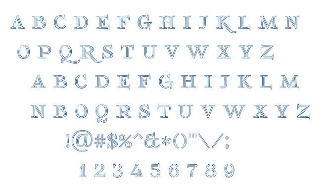 Foglihten No 03 font