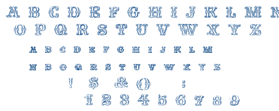 Fontaniolo Beveled font