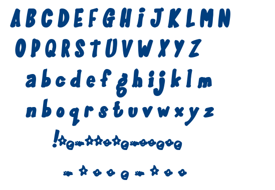 Gloo-Gun font
