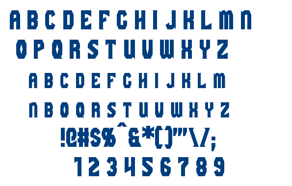 Gaiking font