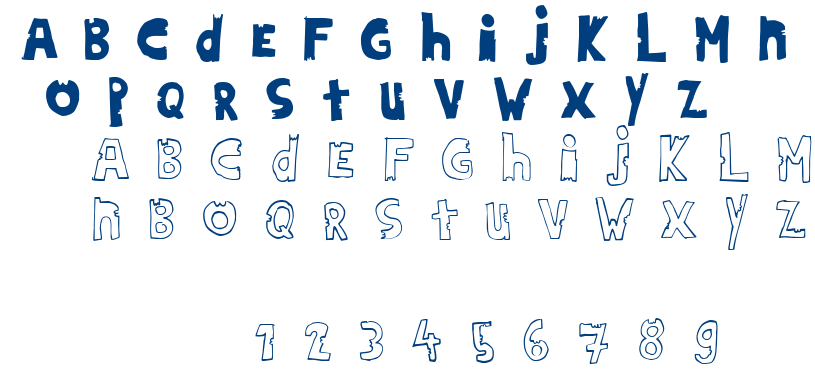 Hildinia Donut font