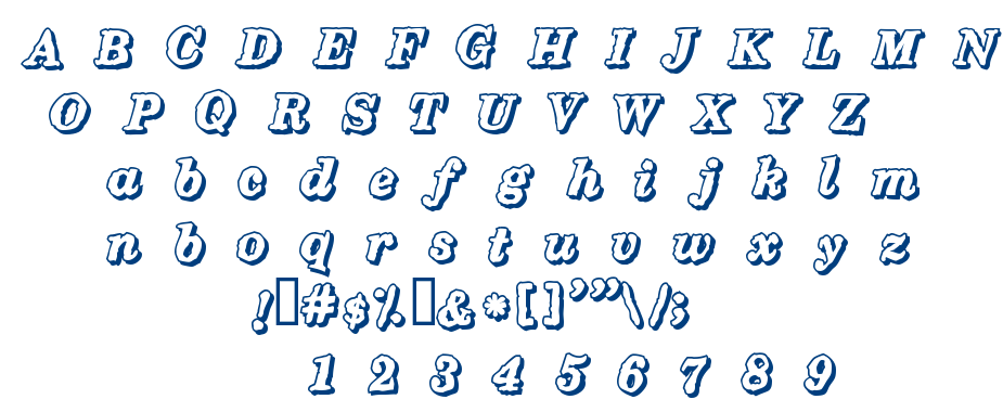 Holiday font