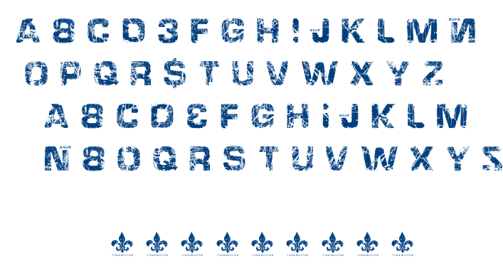 Hacking Trashed font