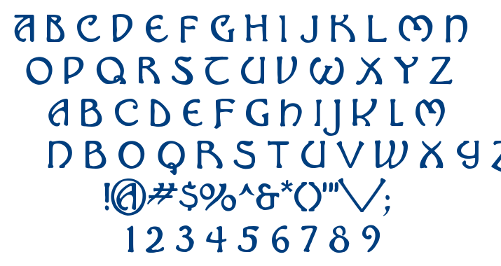 Hadley font