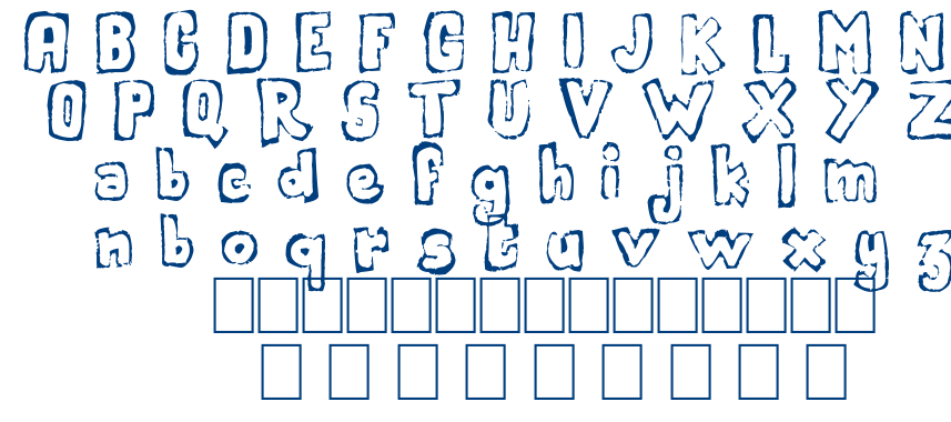Handout font