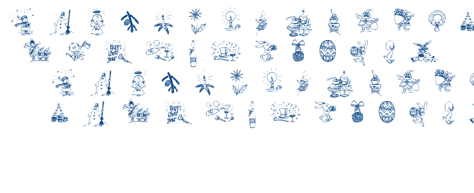 Typographers Holidayfont font