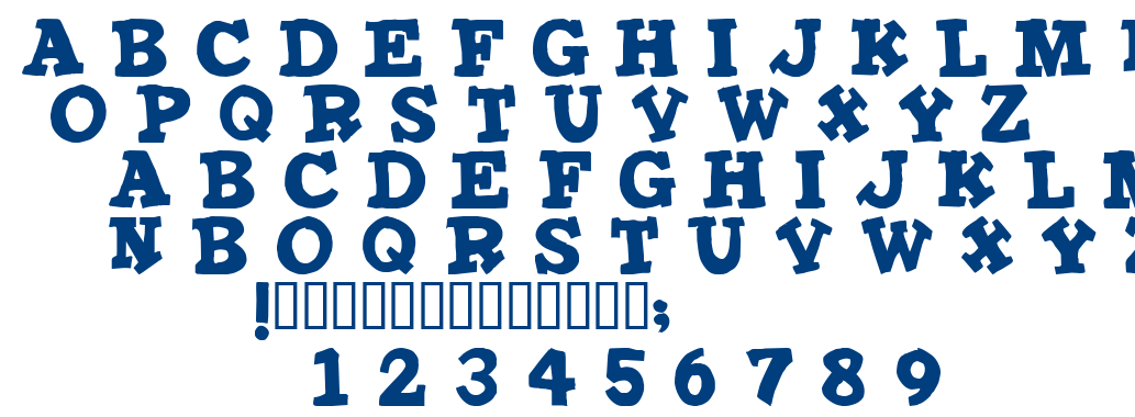 Iron Man font