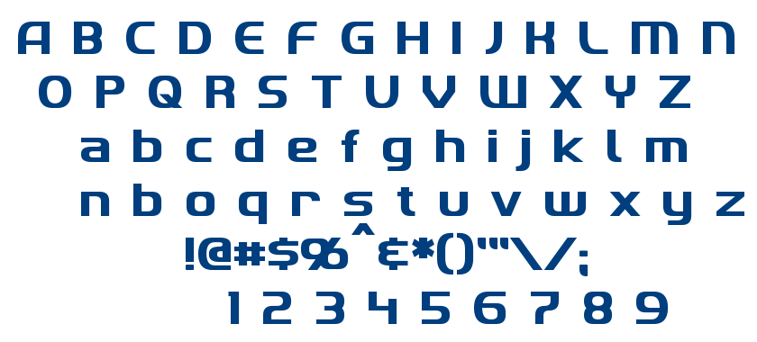 Imaki font