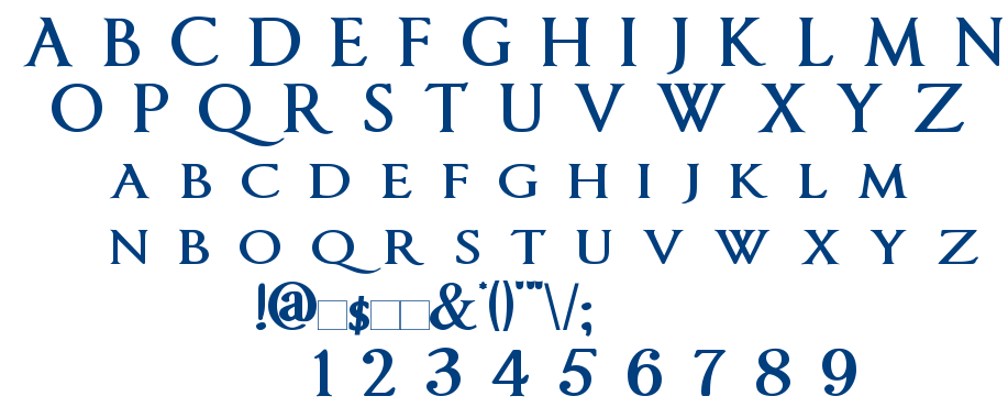 Imperator font