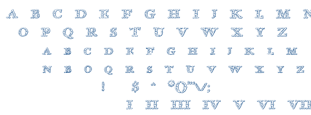 Imprenta Royal Nonpareil font