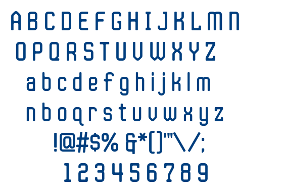 JLS Space Gothic font