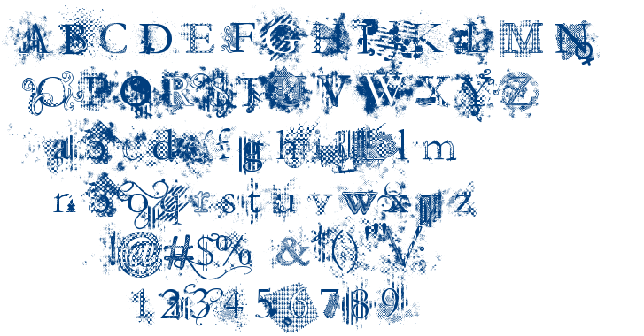 Jellyka Evan & Estrya font