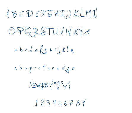 Jellyka – Estrya’s Handwriting font