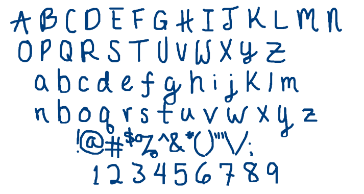 JournalEB font