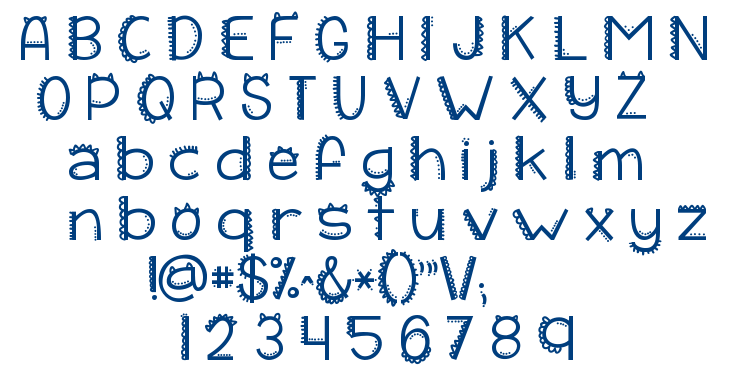 KG I Like To Move It font