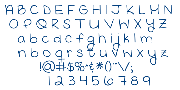 KG Keep Your Head Up font