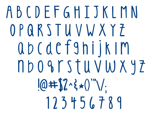 KG Luck of the Irish font