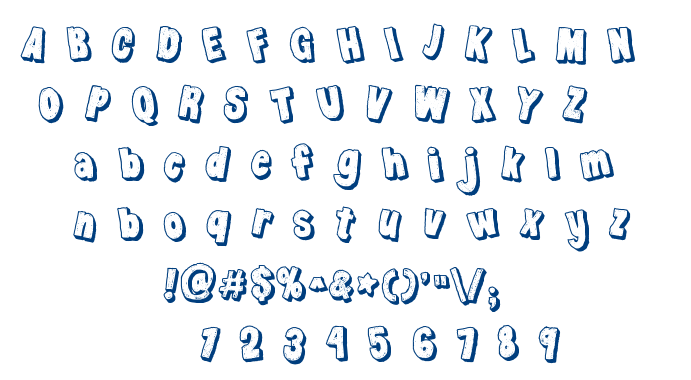 KG Party on the Rooftop font