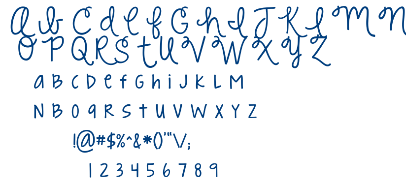 KG Strawberry Limeade font