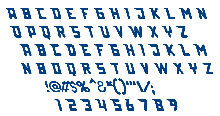 Lazerbeam Surprise font