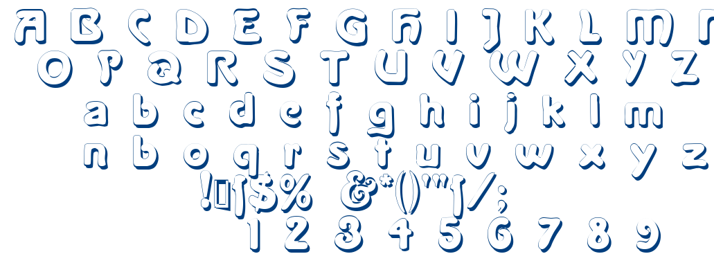 La Negrita font