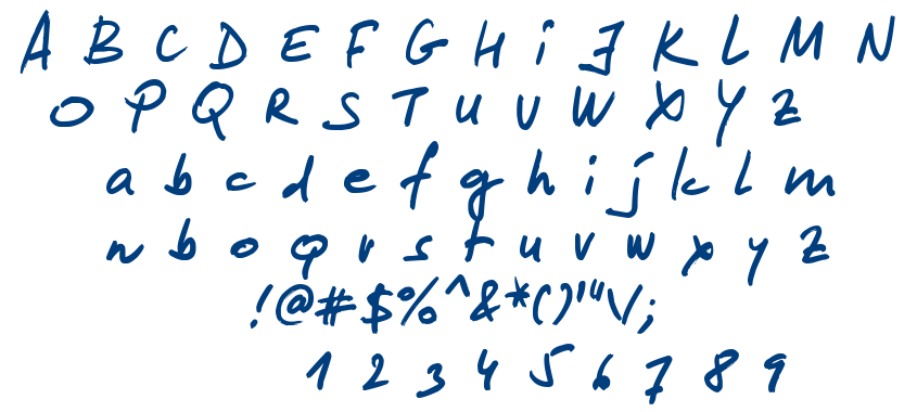 Lipsum font