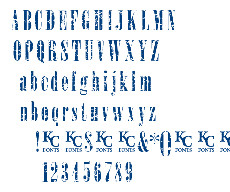 Load Up On Guns font