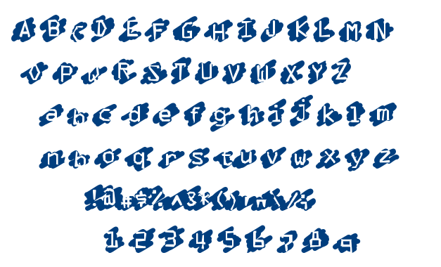 Lucky Scratcher font