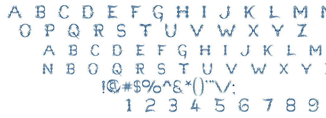 Lupus Blight font