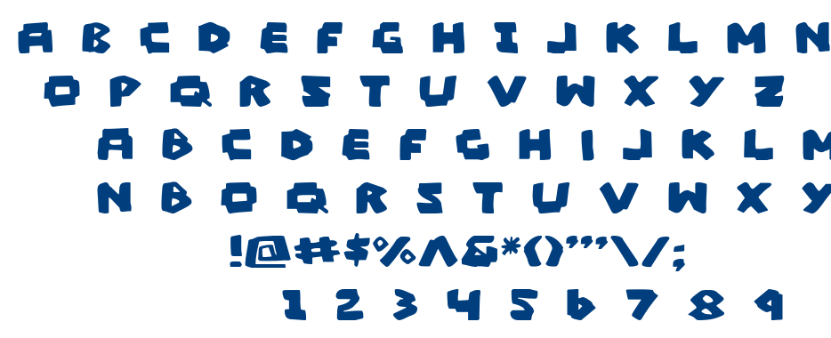 Mad Marker font