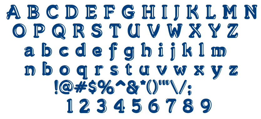 Merkin font