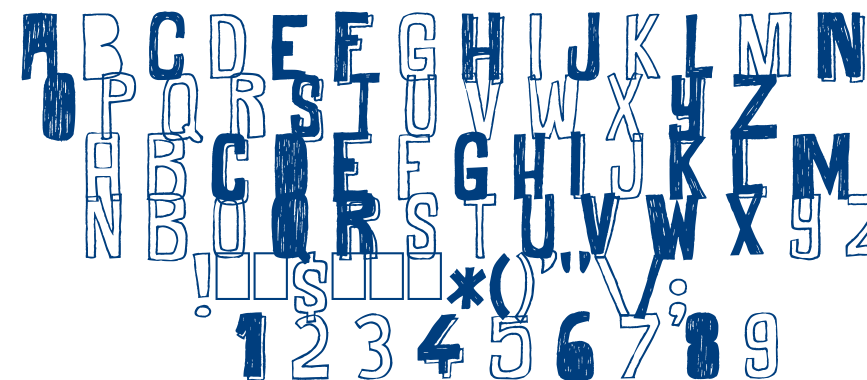 Maybe Maybe Not font