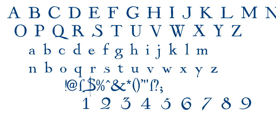 Mayflower Antique font