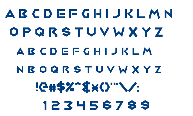 Medabots font