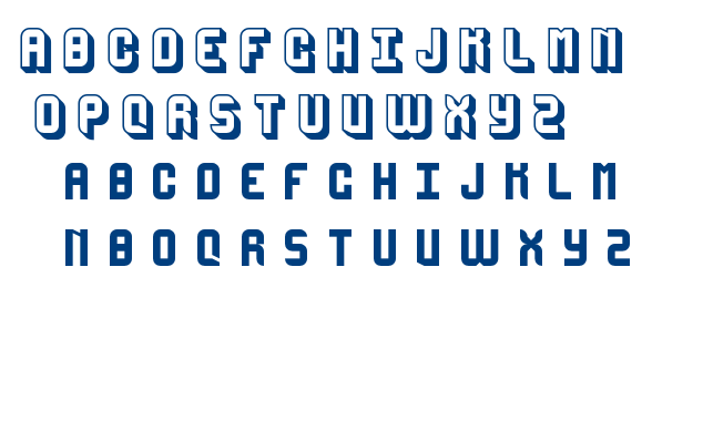 Mega Sans font