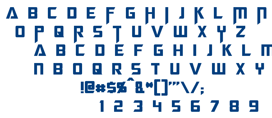 Megatron font