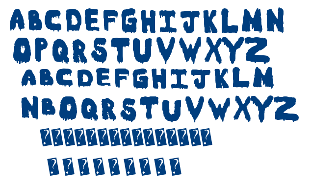 Meltasstic font